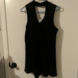 NWT Rue 21 Black Choker Romper